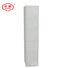 KD metal 5 tier locker cinco portas armários
